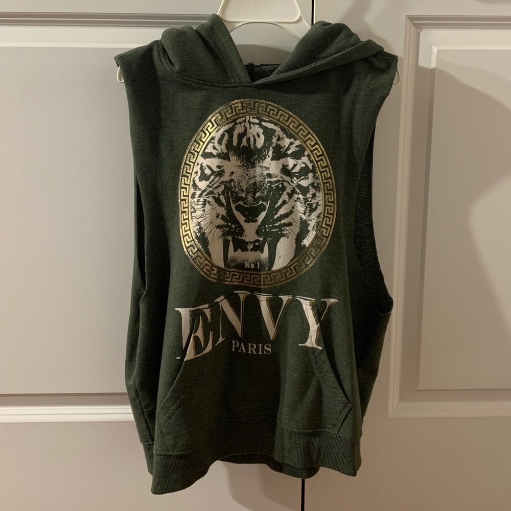 Forever 21 Sleeveless Hoodie